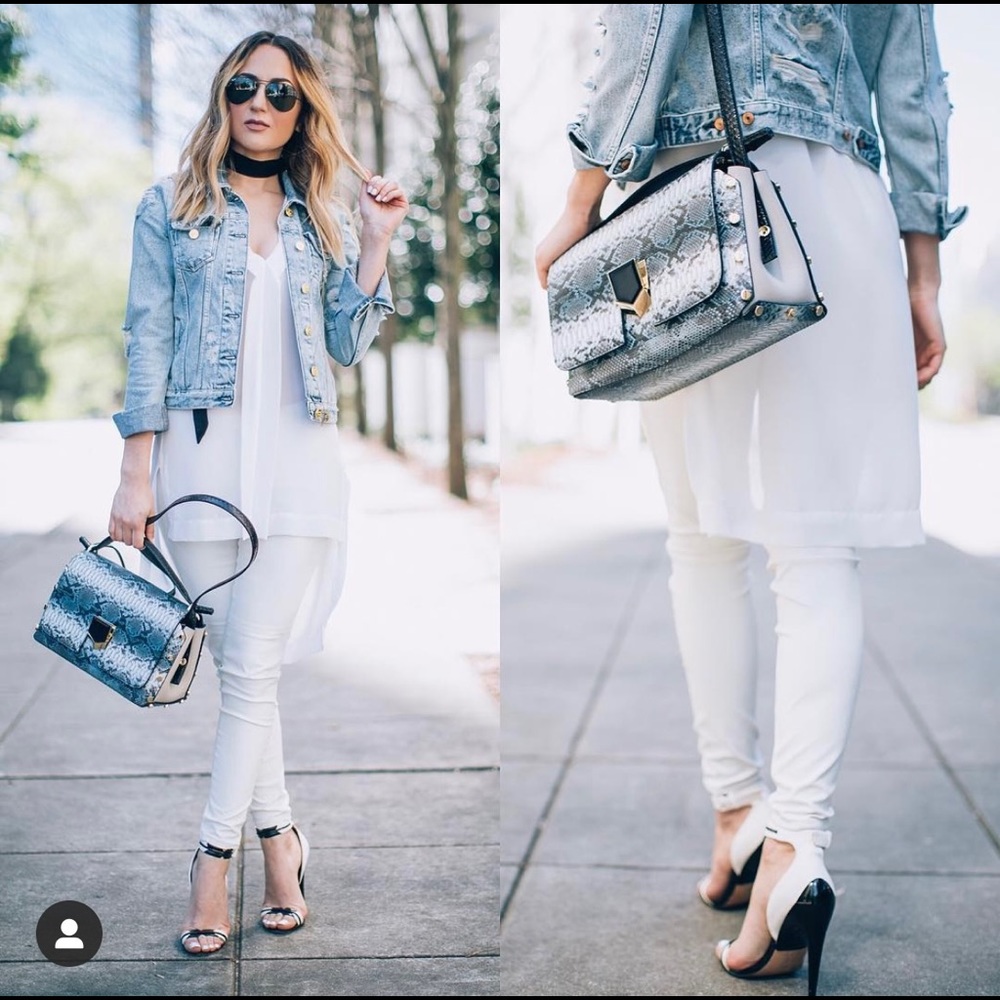 Distressed Denim Jacket